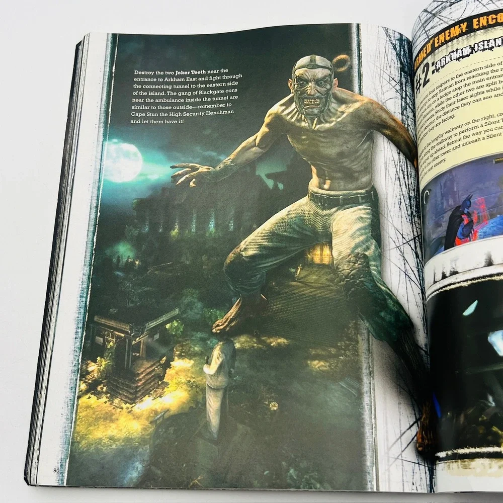 Batman Arkham Asylum BradyGames Signature Series Strategy Guide PS3 Xbox 360 PC